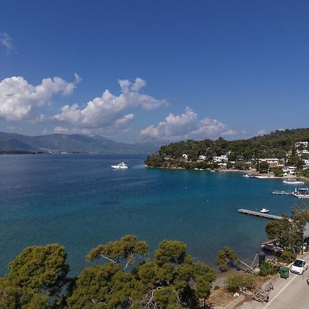 Seaview Apartment - Poros Relaxing Beachfront Flat Poros Town Exterior foto
